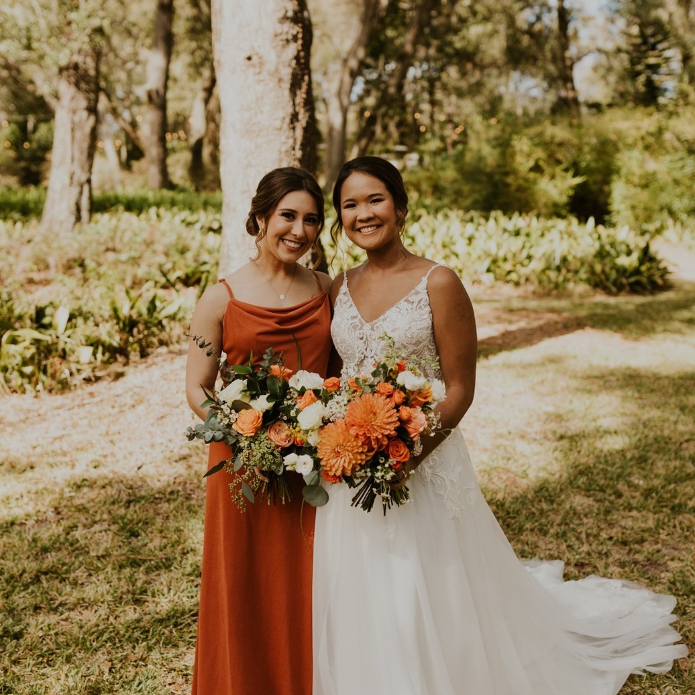Birdy Grey Bridesmaid Dress: Terracotta in Small - Picture 2 of 2